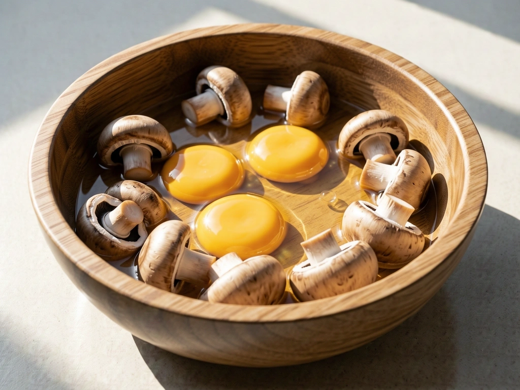 Tojássárgája és gomba - D-vitamin bevitel